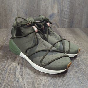 Puma Fierce Rope Women’s Size 6.5 Olive Green Running Sneaker Shoes 19013601